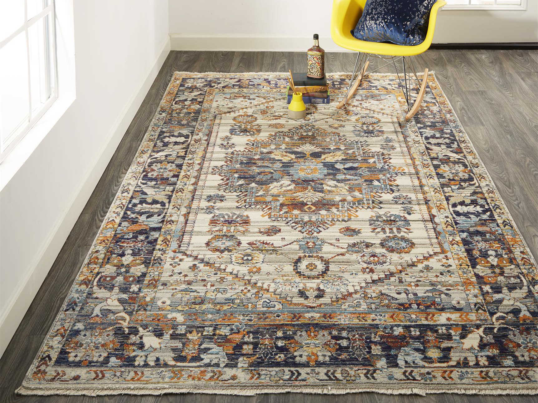 Feizy Rugs Wesley Multi Rectangular Area Rug FZ3916FMULTI