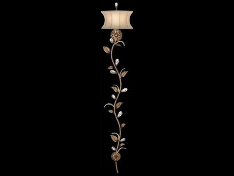 Fine Art Handcrafted Lighting A Midsummer Nights Dream Brown Crystal Wall Sconce