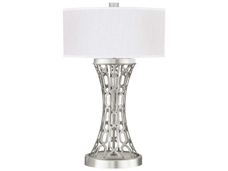 Fine Art Handcrafted Lighting Allegretto Silver Leaf Buffet Lamp