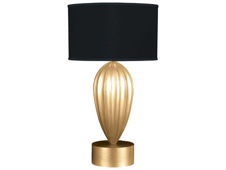 Fine Art Handcrafted Lighting Allegretto Gold Leaf Buffet Lamp