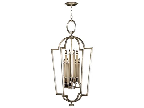 Fine Art Handcrafted Lighting Allegretto 8-Light Silver Pendant