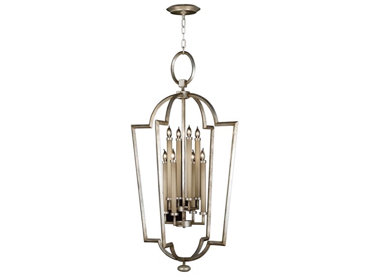Fine Art Handcrafted Lighting Allegretto 8-Light Silver Pendant
