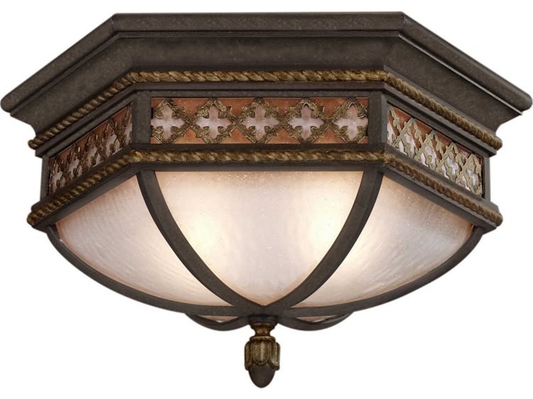 Fine Art Handcrafted Lighting Chateau Outdoor 2 - Light Outdoor Ceiling Light