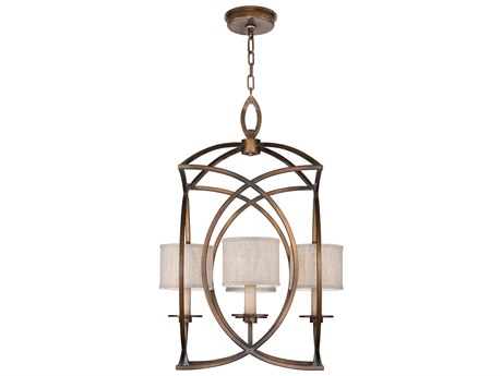 Fine Art Handcrafted Lighting Cienfuegos 4-Light Bronze Empire Chandelier