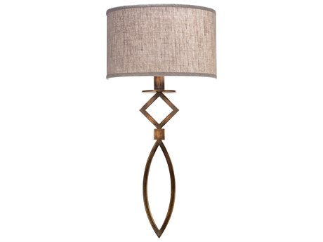 Fine Art Handcrafted Lighting Cienfuegos 1-Light Antique Bronze Wall Sconce