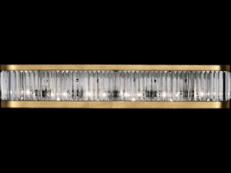 Fine Art Handcrafted Lighting Crystal Enchantment 6-Light Gold Vanity Light