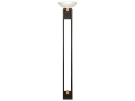 Fine Art Handcrafted Lighting Delphi 1-Light Black Glass LED Wall Sconce