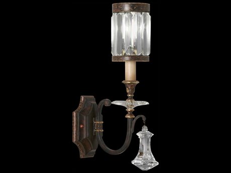 Fine Art Handcrafted Lighting Eaton Place Clear Crystal Wall Sconce