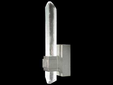 Fine Art Handcrafted Lighting Lior 2-Light Silver Leaf Glass LED Wall Sconce