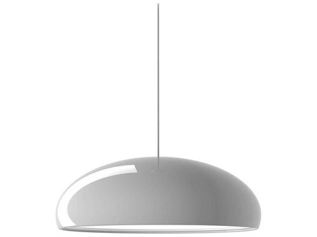 Fontana Arte Pangen 3-Light White Dome Pendant