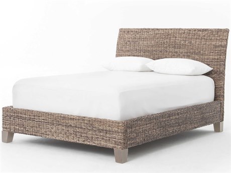 Four Hands Grass Roots Lanai Gray King Platform Bed