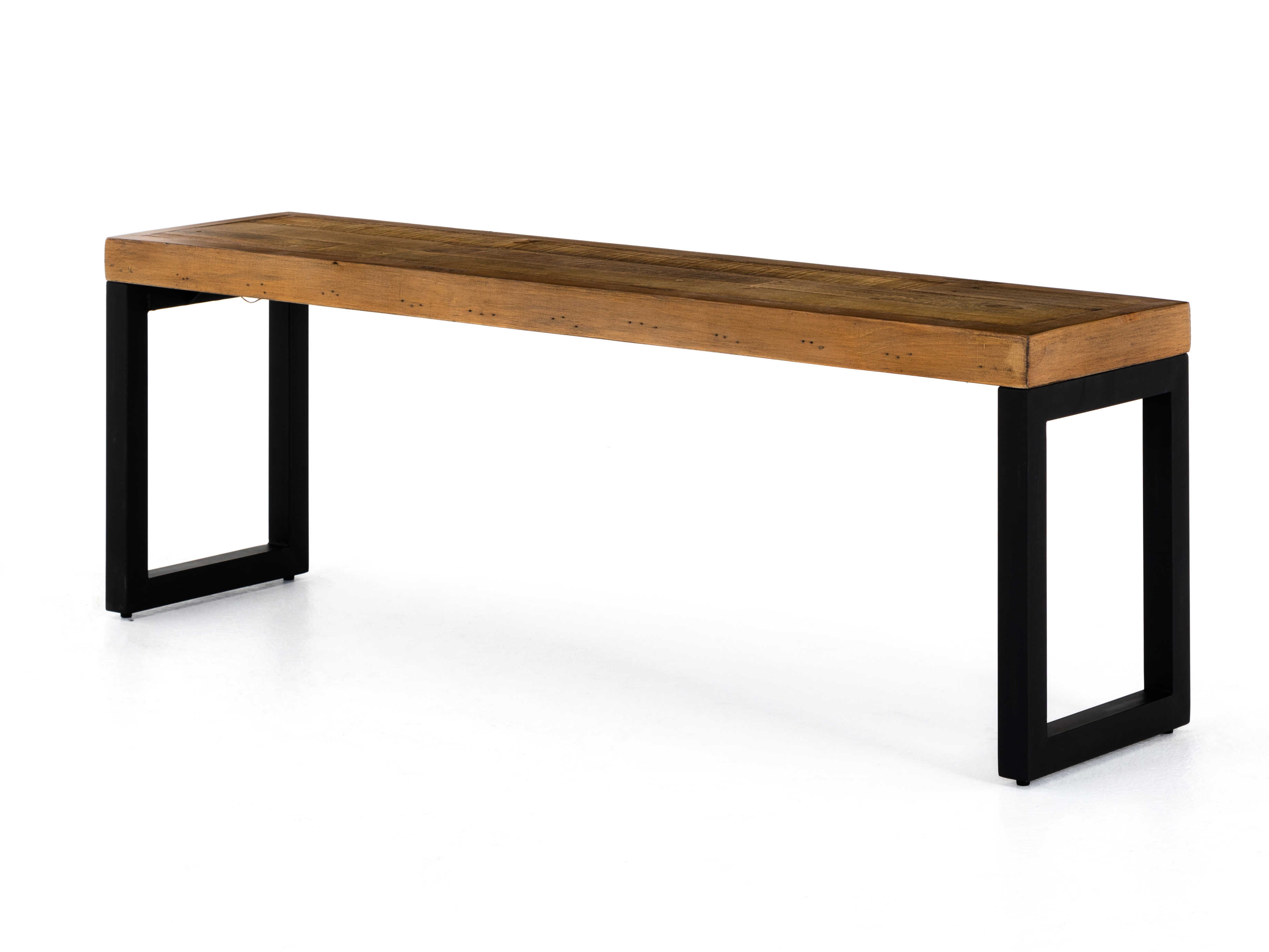 Four Hands Reclaimed Oaklands / Antique Black Rustic Natural Accent