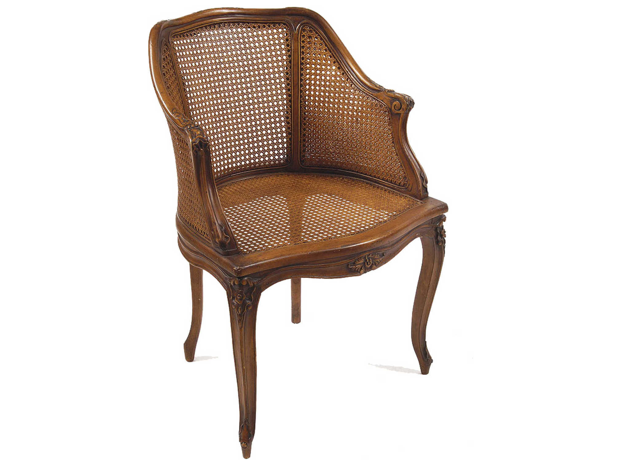 French Market Collection Inessa Brown Accent Chair FMCCH19BR6