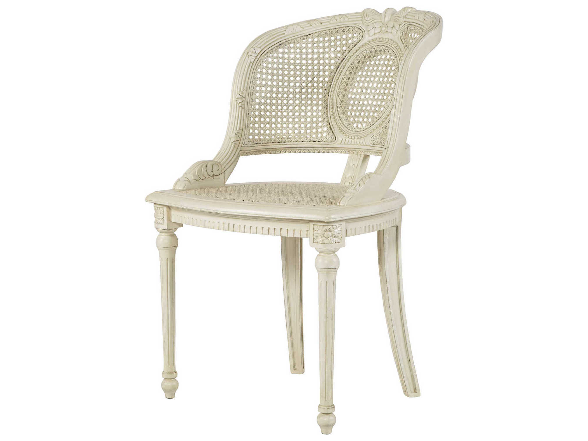 French Market Collection Lillian Creme Side Dining Chair | FMCCH10CR31