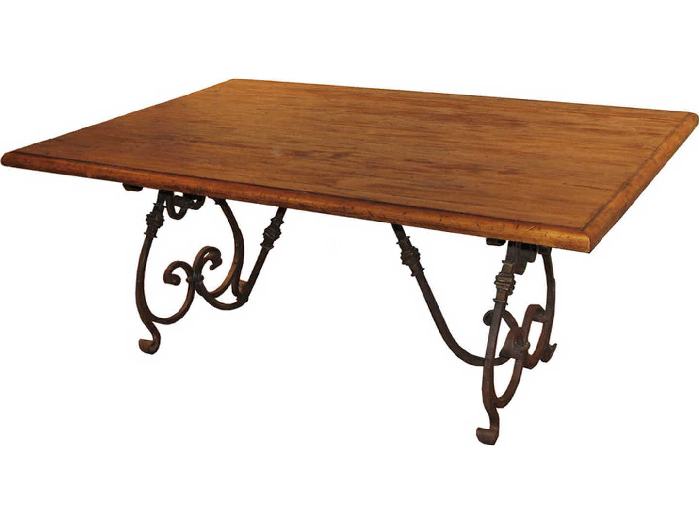 French Market Collection Rustic 72'' Wide Rectangular Dining Table