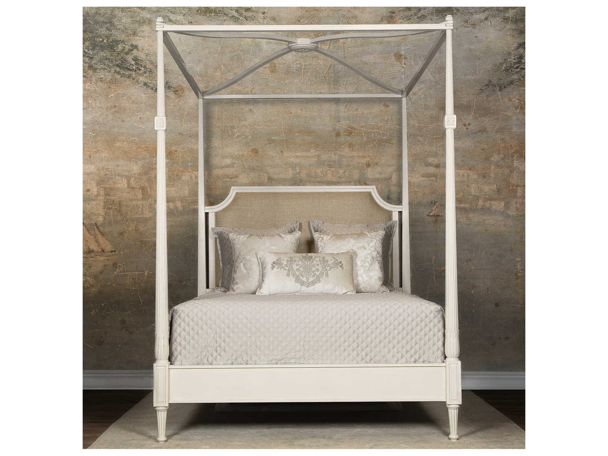 French Market Collection Rita Queen Poster Bed FMCBED226QCR12TWN90013