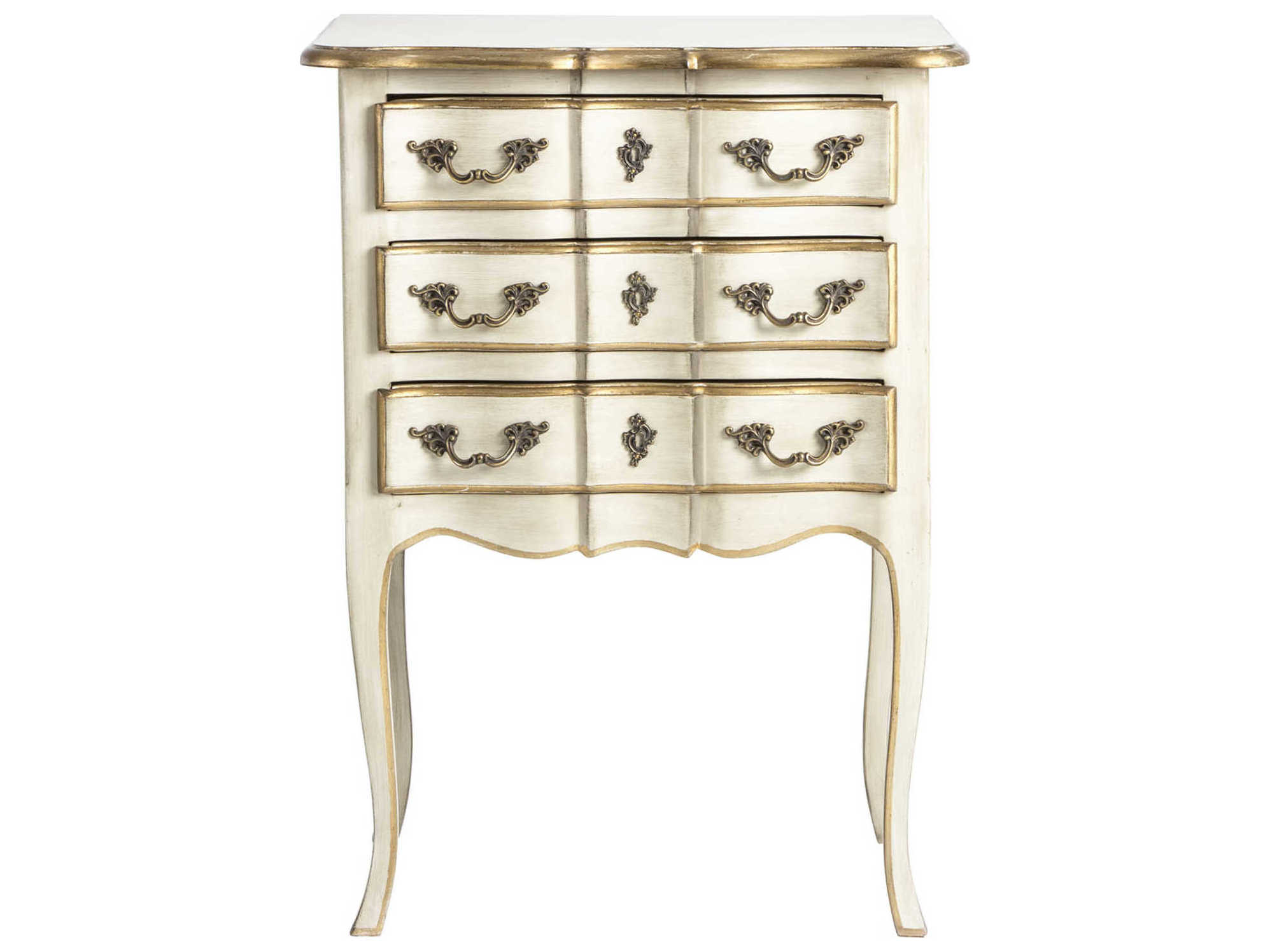 French Market Collection Roosevelt ThreeDrawers Nightstand FMCFC008CR
