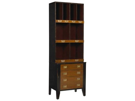French Heritage Fleix Black Red Bookcase Fremfl49082bbkr French Heritage Fleix Black Red, French Heritage Furniture