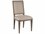 Gabby Danielle Oak Wood White Upholstered Armless Dining Chair  GASCH560S6101F07