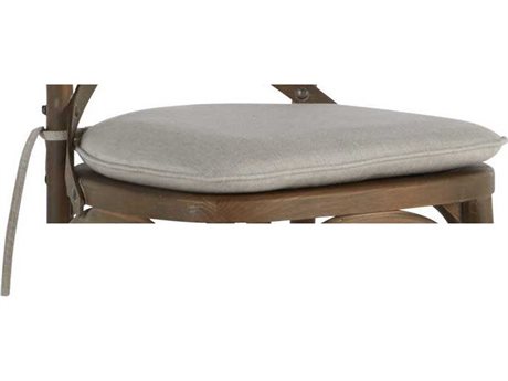 Gabby Cafe Sunbrella Linen Dove Chair Cushion