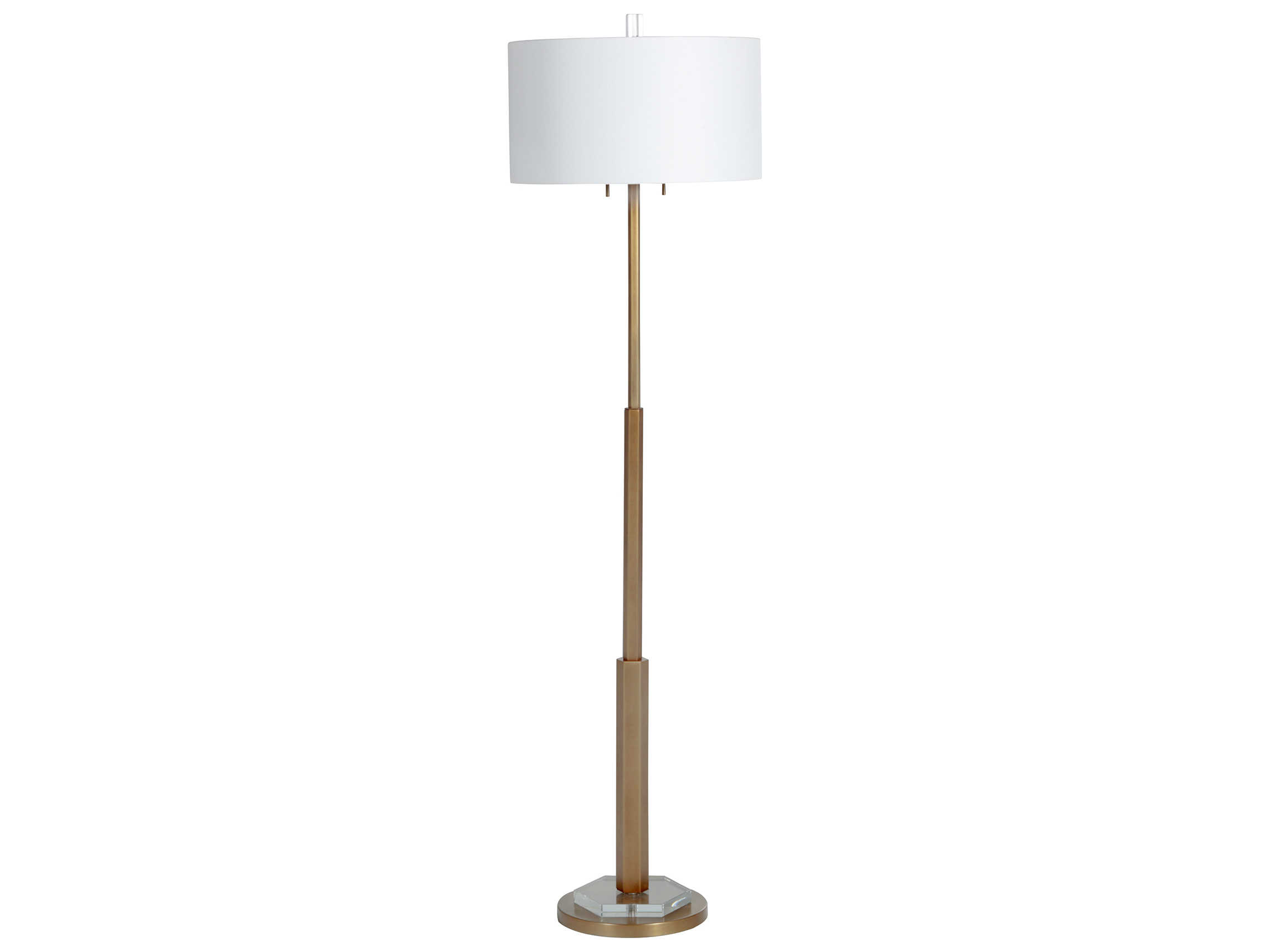 2 light floor lamp
