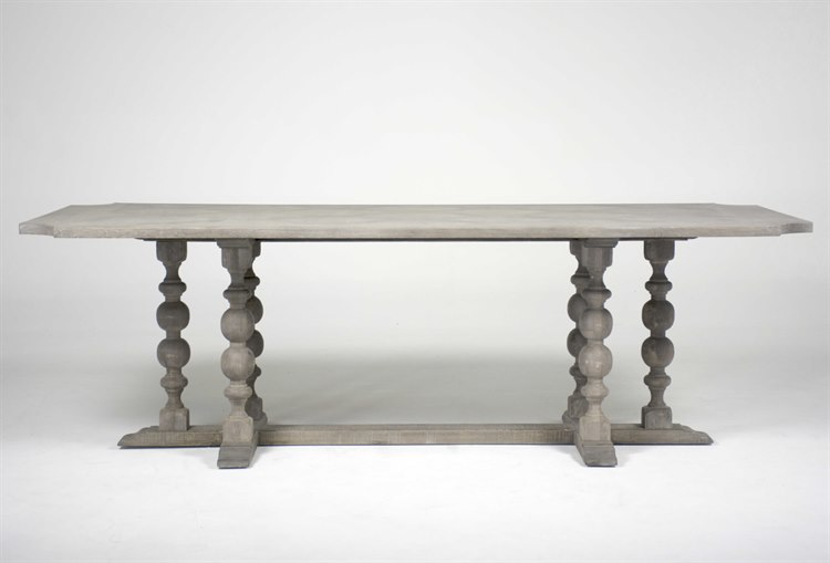 Gabby Tisdale Charcoal Oak 96 W X 42 D Rectangular Dining Table Gabby Tisdale Charcoal Oak 96 W X 42 D Rectangular Dining Table