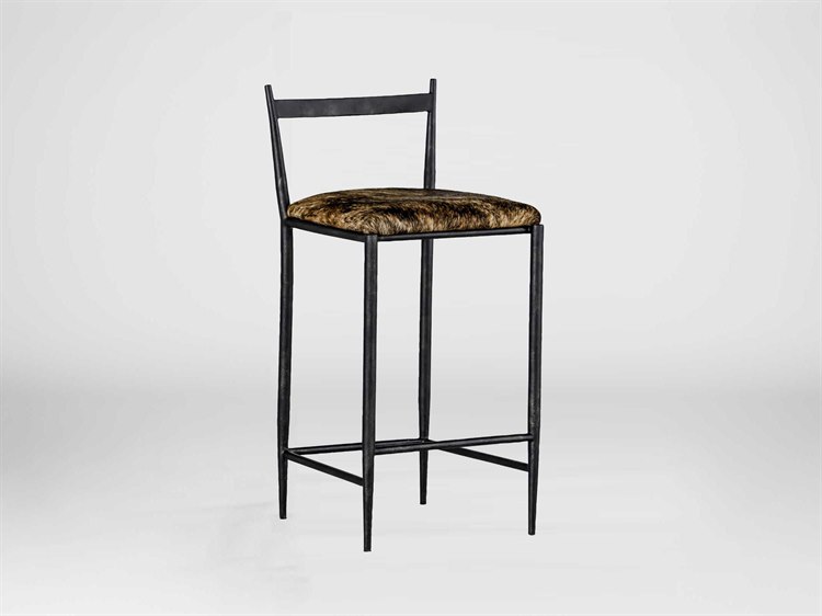 Gabby Ward Cowhide Black Counter Stool Gasch153785 Gabby Ward Cowhide Black Counter Stool Sch 153785