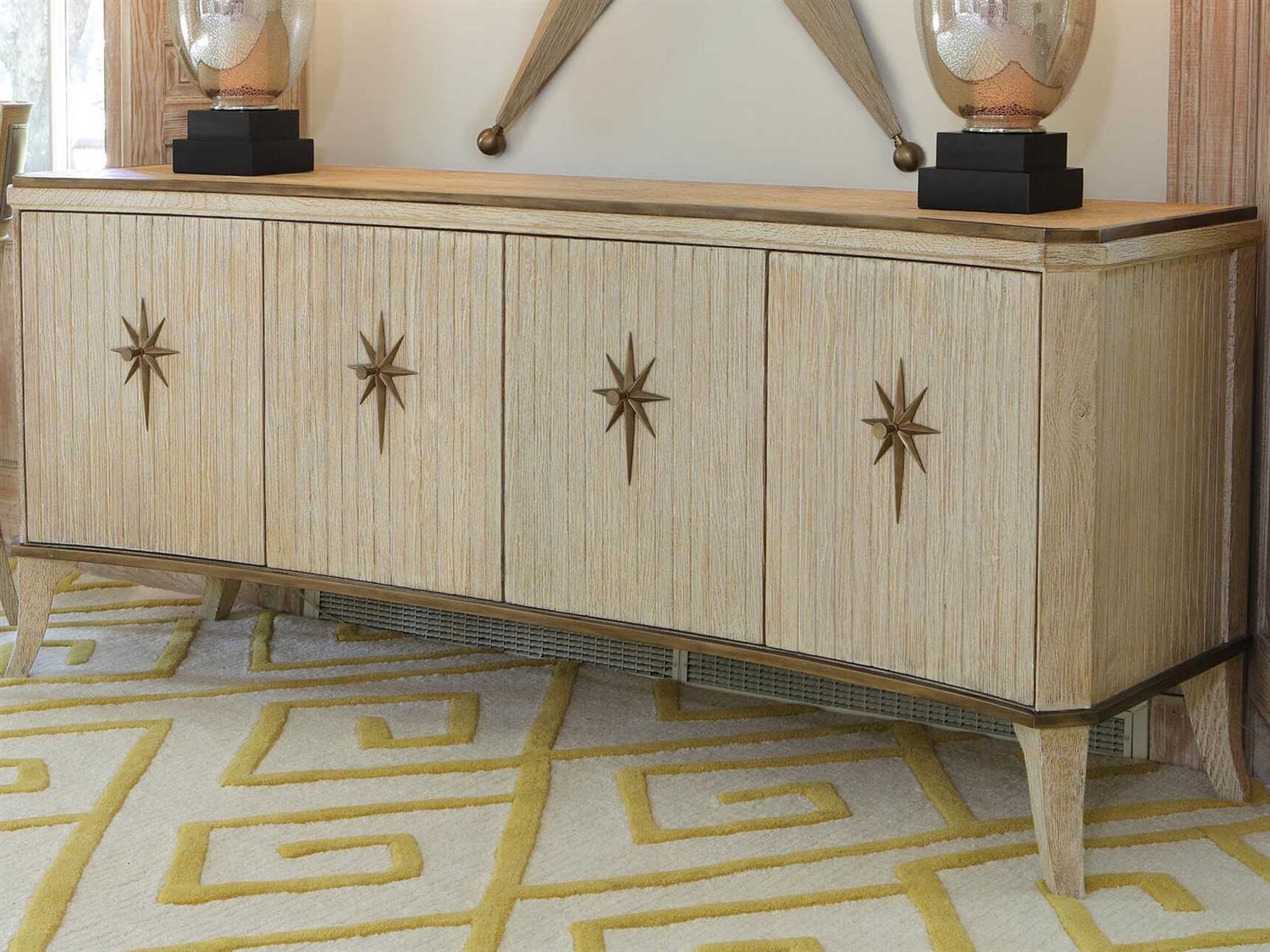 Global Views Sandblasted Lime Buffet GV2433