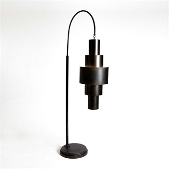 Global Views Babylon Bronze Floor Lamp