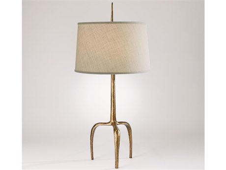 Global Views Gold Leaf Buffet Lamp