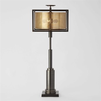 Global Views Antique Brass Bronze Buffet Lamp