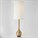 Global Views Bulb Vase Nickel Buffet Lamp  GV990866