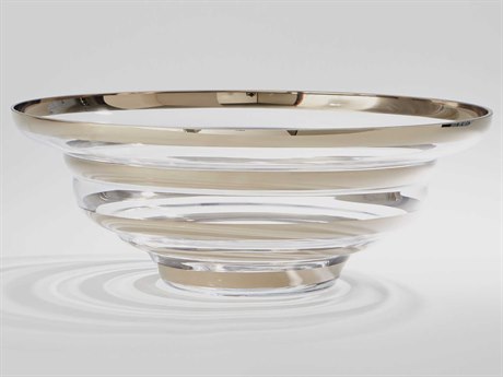 Global Views Platinum Decorative Bowl