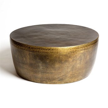 Global Views Izmir Round Metal Coffee Table