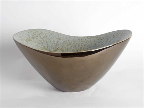 Global Views Marta Blue Decorative Bowl