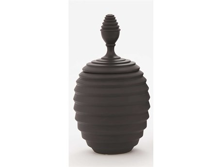 Global Views Orion Black Medium Urn