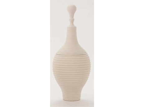 Global Views Orion White Large Urn