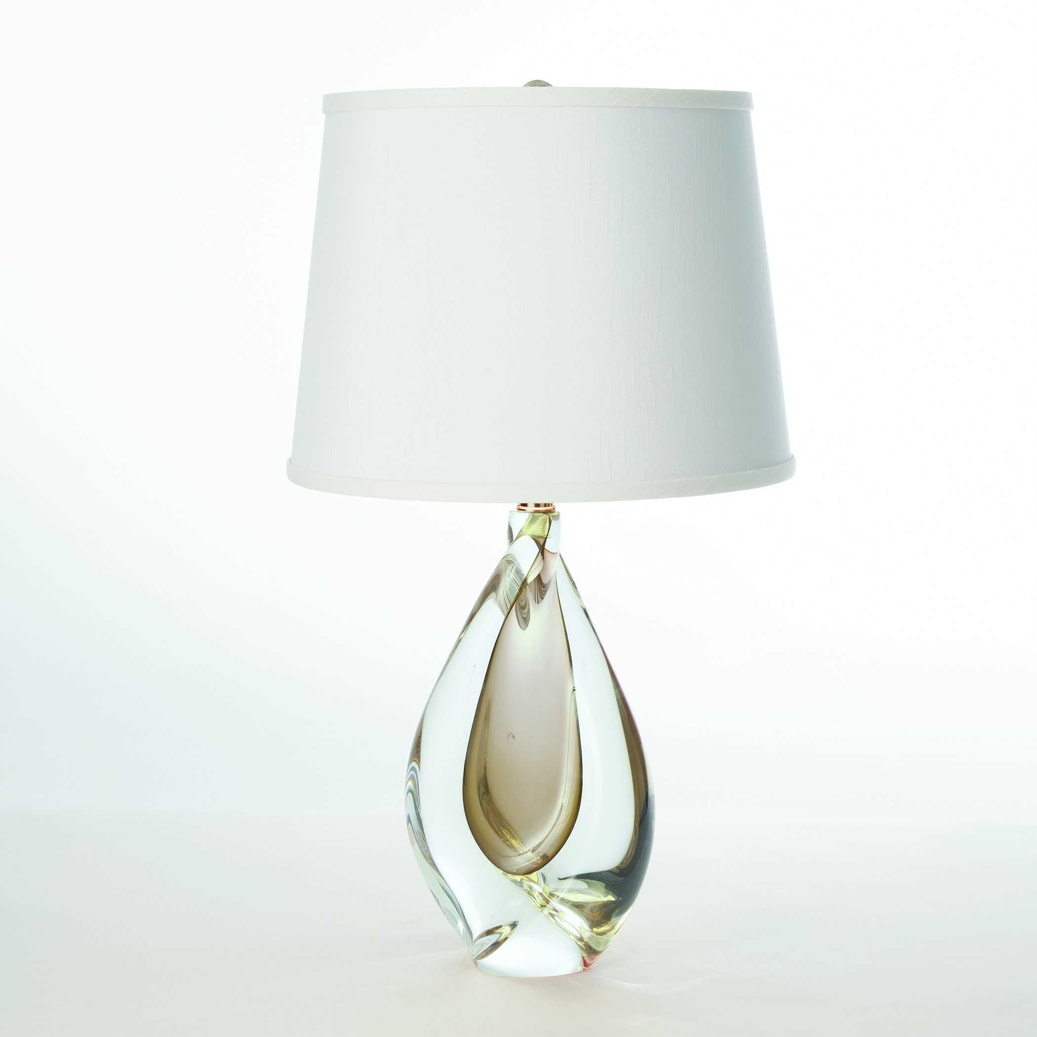 Global Views Glass Table Lamp GV760127   Global Views Table Lamps Lamp Gv760127 Zm 