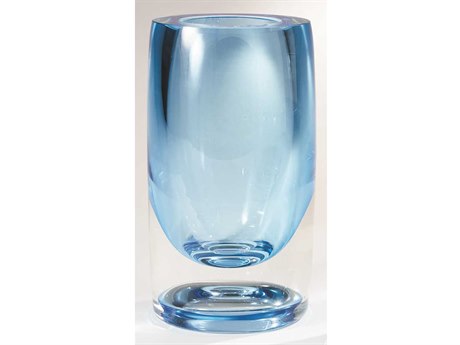 Global Views Power Blue / Light Large Vase