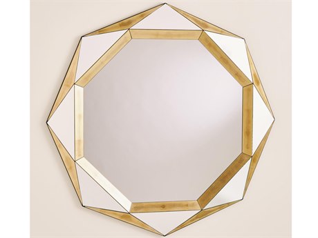 Global Views Gold Leaf Wall Mirror