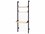 Gus* Modern Branch 33" Ash Blonde White Beige Wood Leaning Ladder Desk  GUMKSDSBRA1AUWBAS