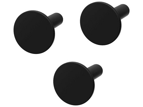 Gus* Modern Branch Black Side Hook Set of 3