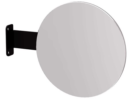 Gus* Modern Branch Ash Black / Black Side Bracket Mirror