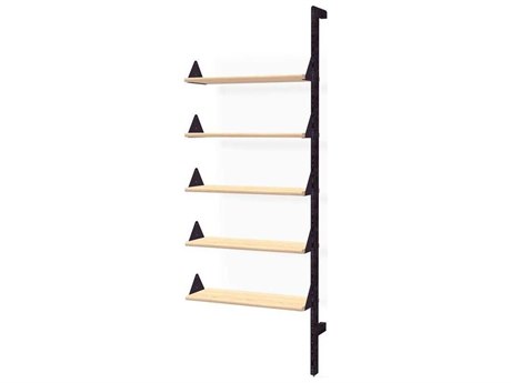 Gus* Modern Branch Ash Black Blonde Bookcase