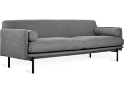 Gus Modern Foundry Andorra Pewter Gray Upholstered Sofa