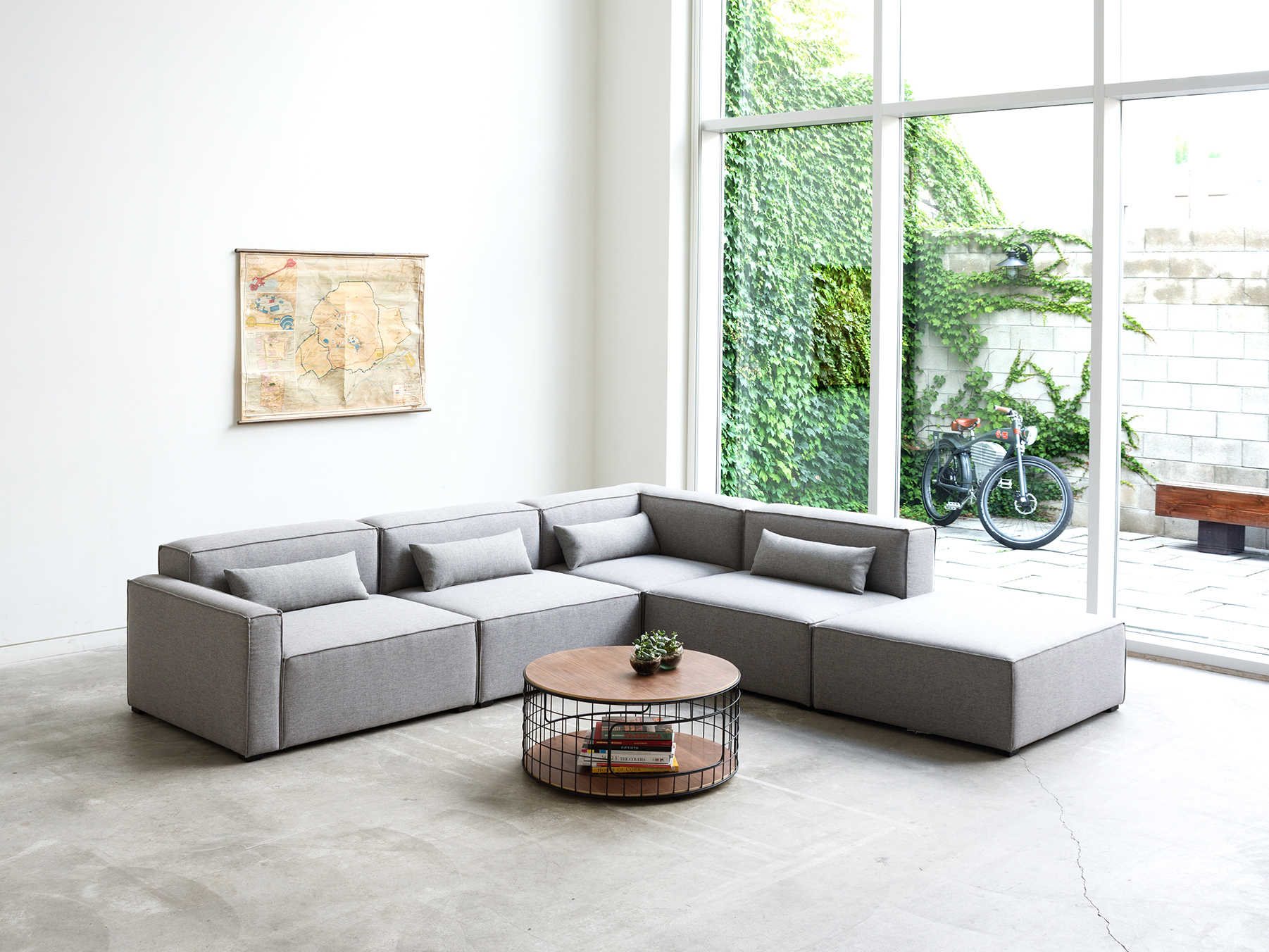 Gus* Modern Mix Sofa Set | GUMECMOMXCOPARSTOSET2