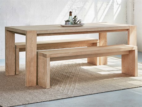 Gus Modern Plank Dining Room Set Gumecdtplanwaset