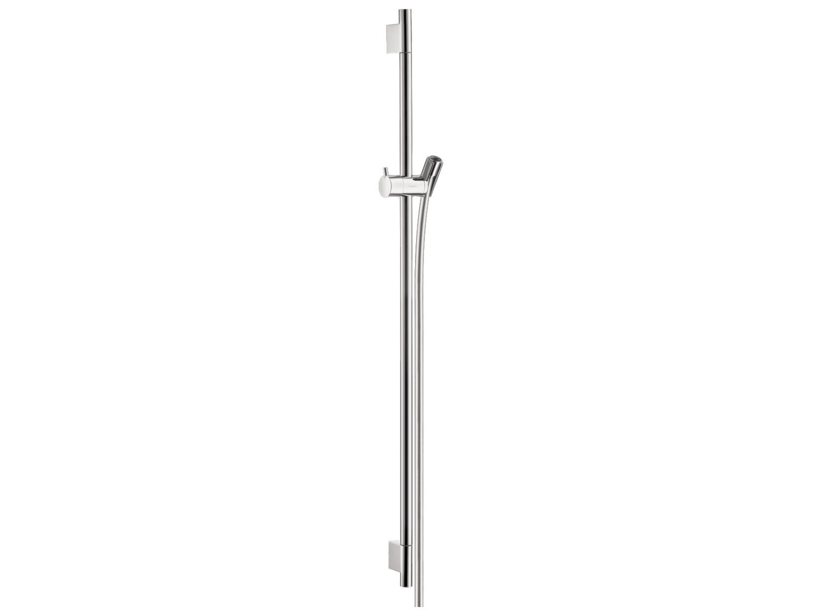 Unica Chrome 36'' Height Wall Bar | HG28631000