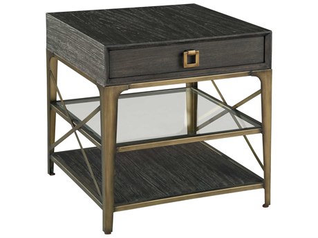 Hekman Accents Rectangular Wood Edgewater Lamp Table