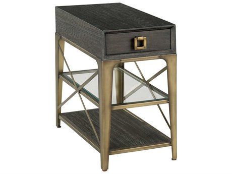 Hekman Accents Rectangular Wood Edgewater Lamp Table